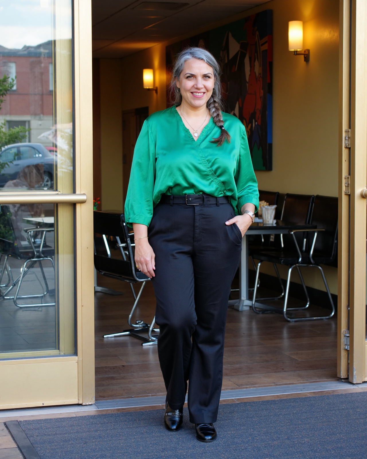 Template example Networking Mixer 4 (female)